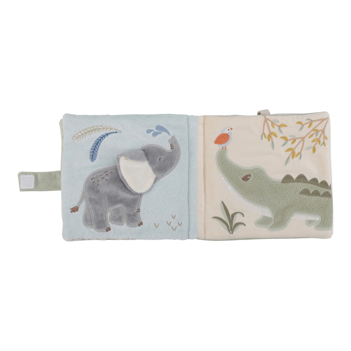 Little Dutch Soft Activity Book Safari Friends
