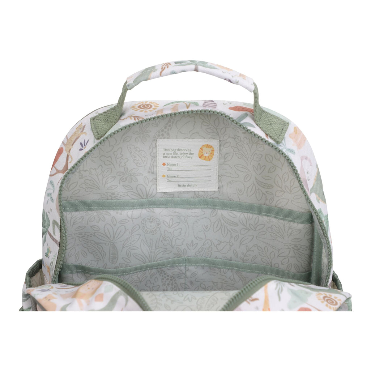 Little Dutch Backpack Safari Friends 35cm