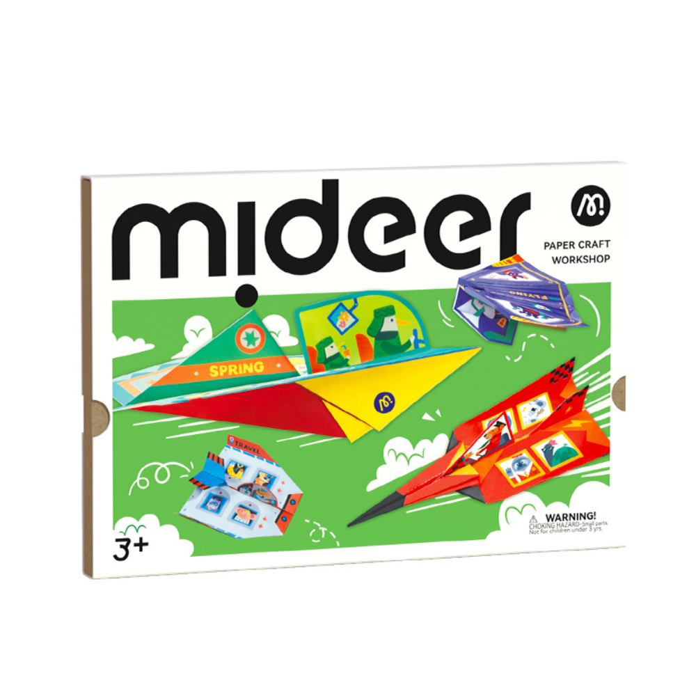 Mideer - Origami Paper Craft Kit: Flight Diary
