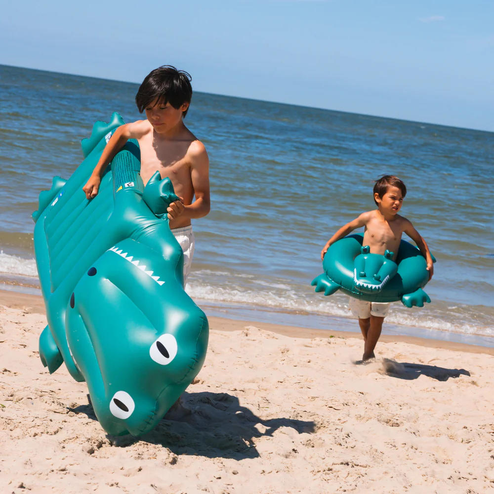 Swim Essentials - Pool Float/Lilo - Crocodile 177cm