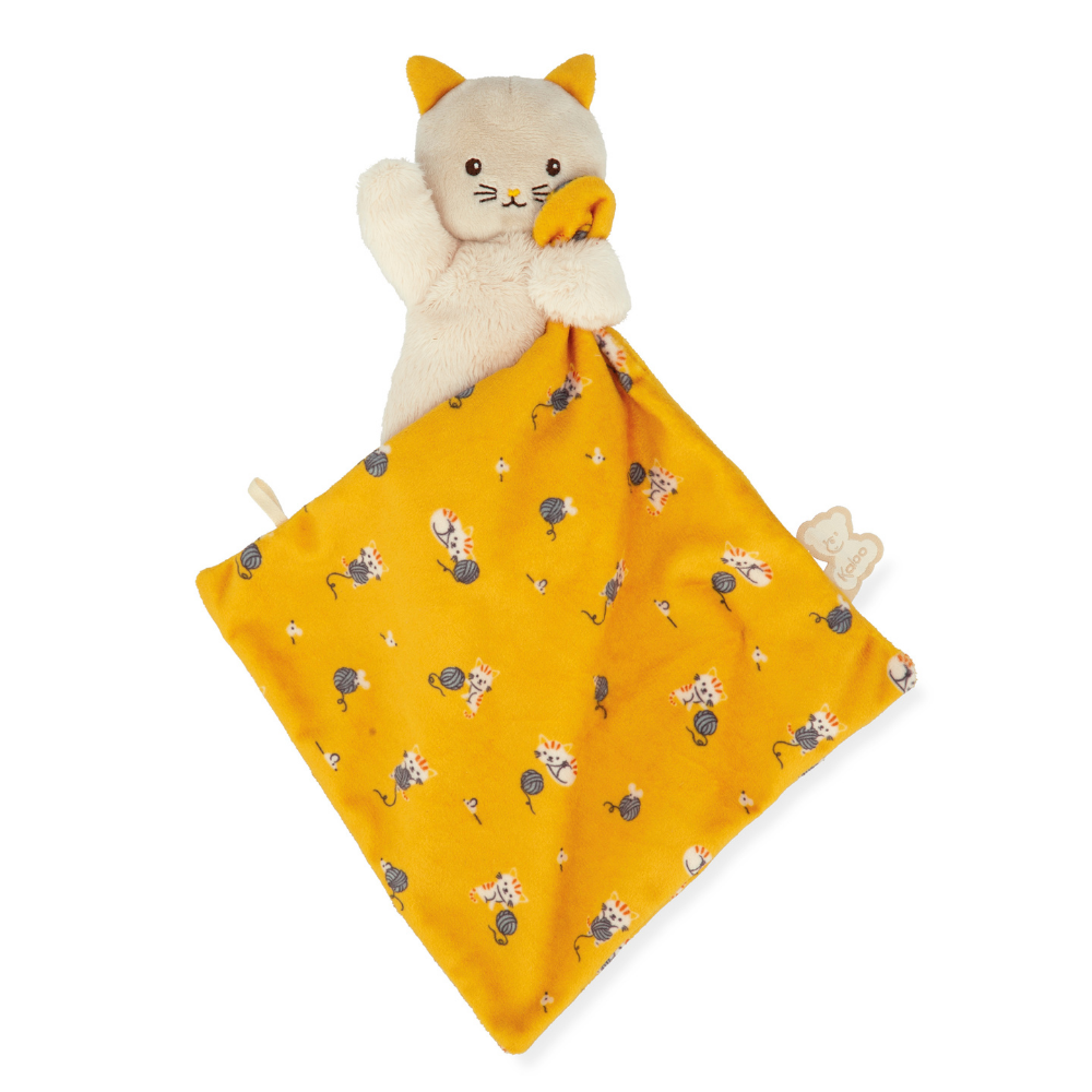 Kaloo - Comforter - Yellow Cat