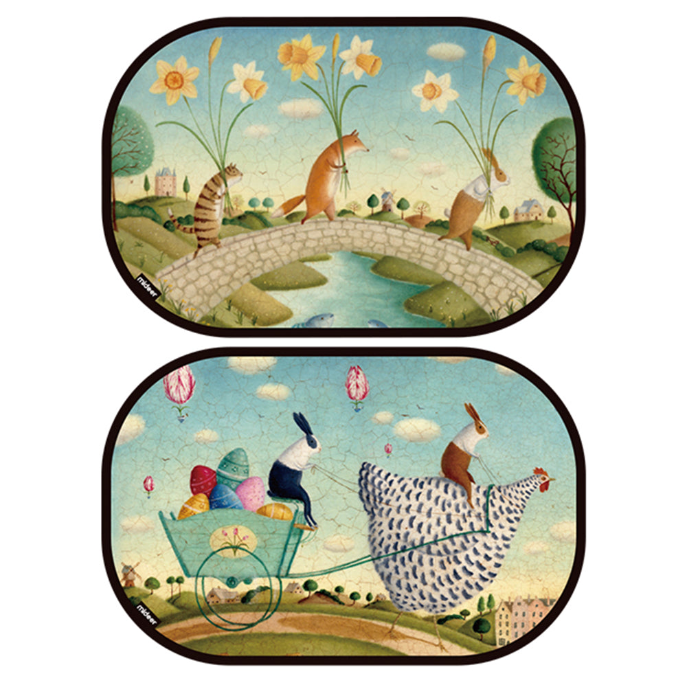 Mideer - Tales in the Forest Children's Car Window Shade: 2 Pieces