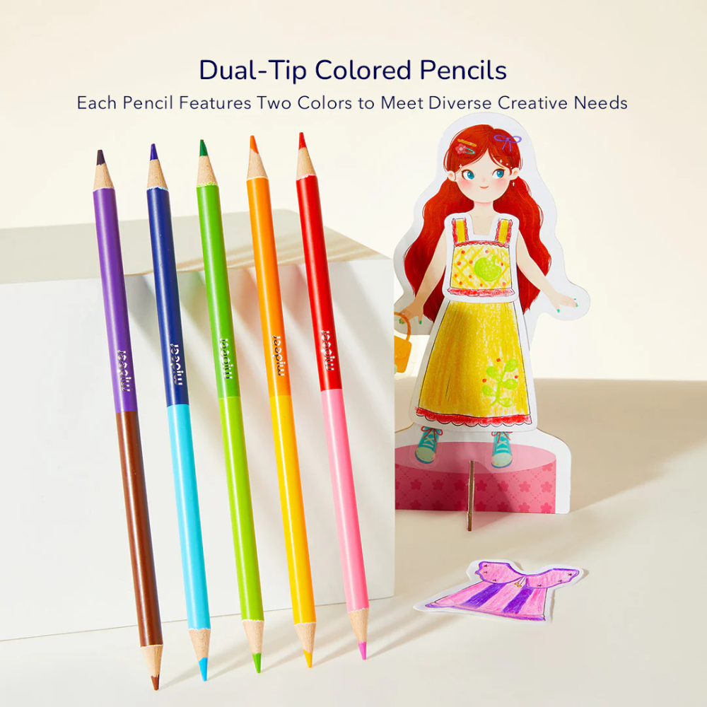 Mideer - Dress-Up Collage Arts & Crafts Set: Sweetheart