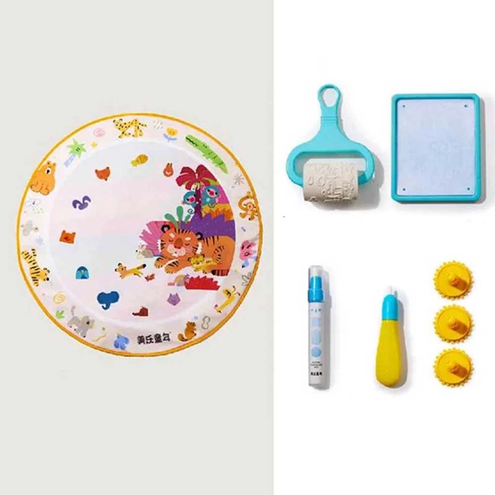 Jar Meló - Magic Water Doodle Mat - Reusable Mess-Free Painting Activity for Toddlers