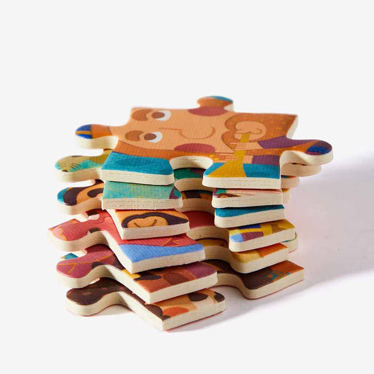 Mideer - Level Up Jigsaw Puzzle for Kids - 3-in-1 - Level 5 Fairy Tale World - Motherhood