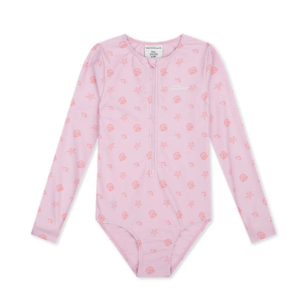 Swim Essentials - Girls Rashguard - Shell Tastic