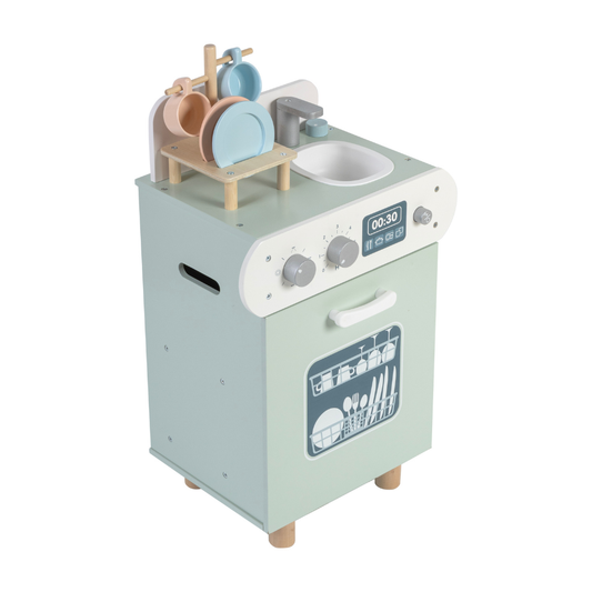 TookyToy - Pretend Play Dishwashing Machine Toy Set