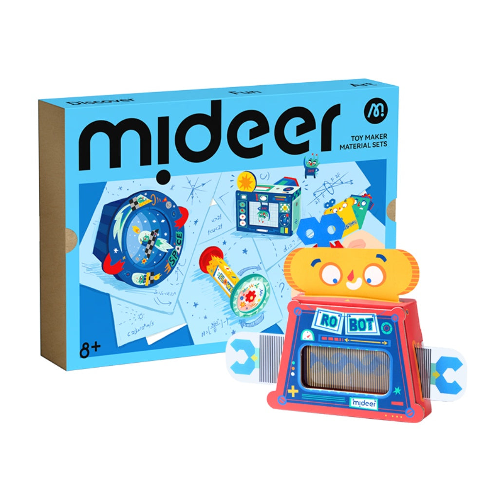 Mideer - DIY Kids Science Kit - Optics: Build Your Own Light and Vision Models