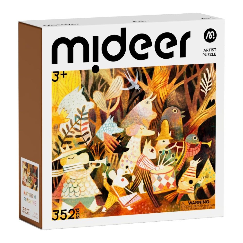 Mideer - Artist Puzzle: The March - 352 Piece Illustrated Jigsaw for Kids