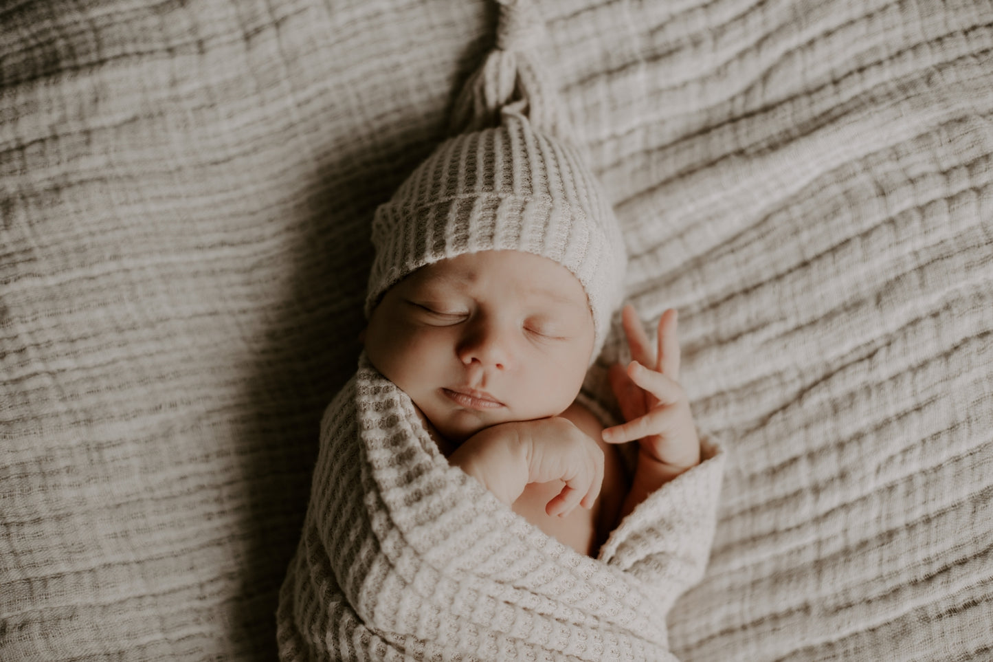 Baby Brave Waffle Knit Swaddle Set - Motherhood