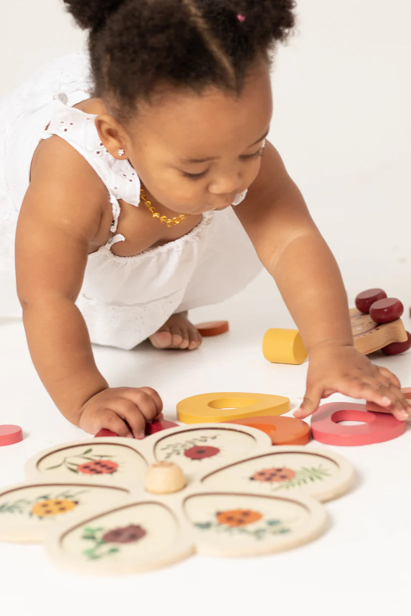 Grow Baby Flower Puzzle ~ 2 in 1 puzzle - Motherhood