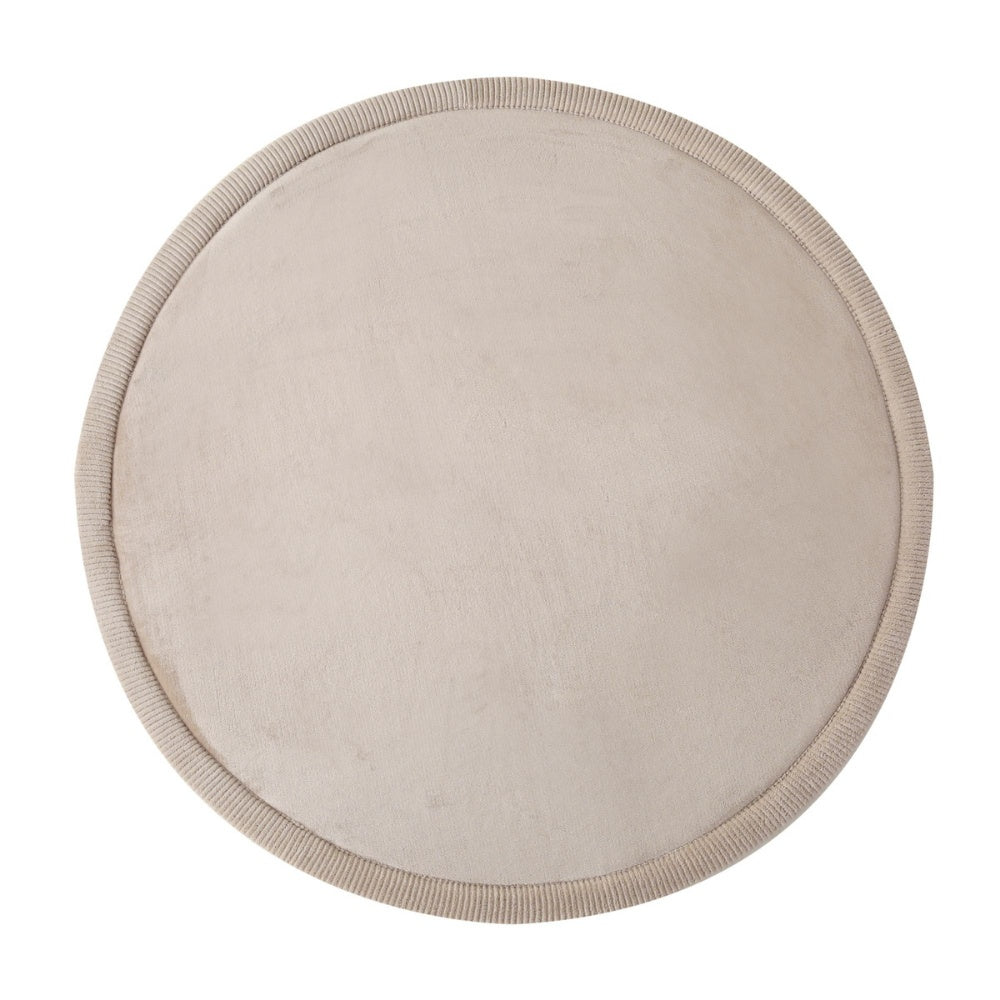 Hakuna Matte - CloudSoft Play Mat Carpet - Beige ?120 x 2.5 cm (round)