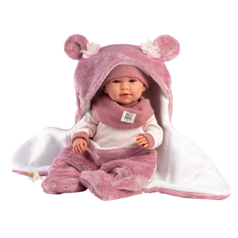 Llorens - Baby Girl Doll with Clothing & Sleeping-bag: Mimi - 42cm