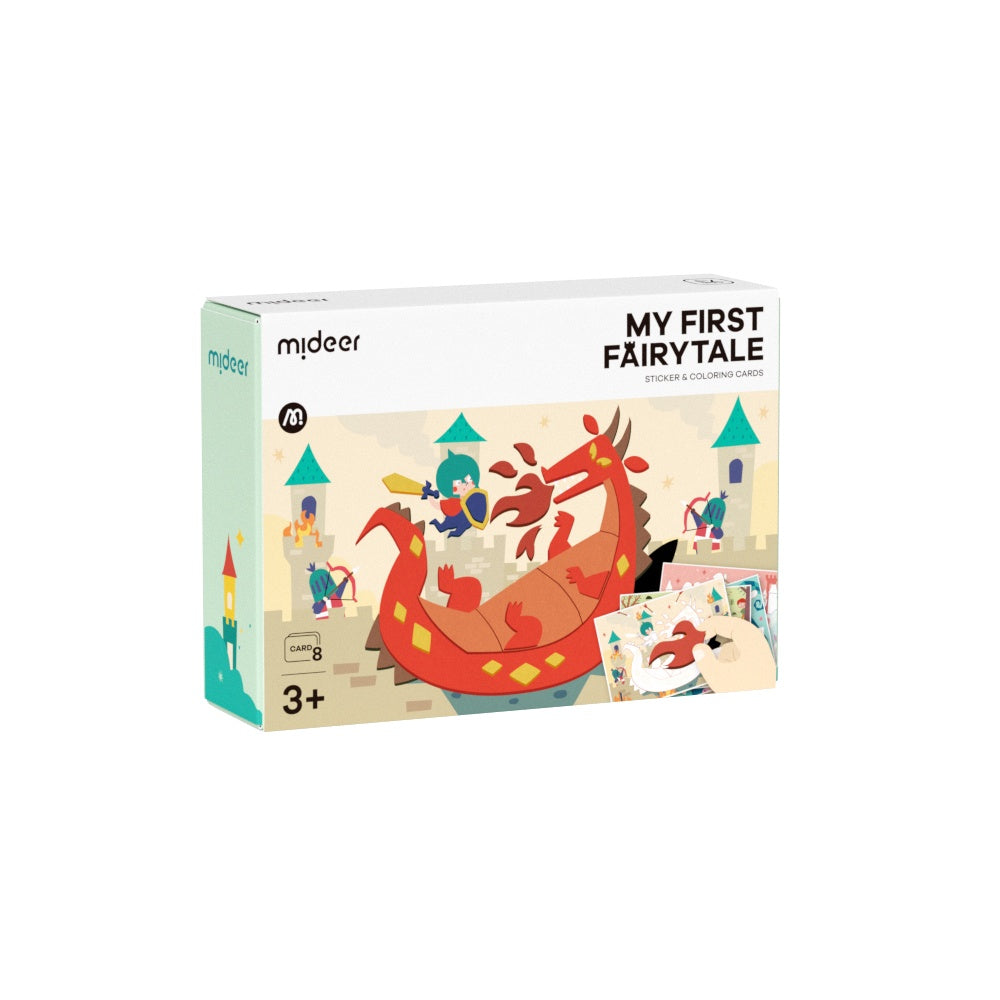 Mideer - My First Fairy Tale Sticker Activity Set for Kids