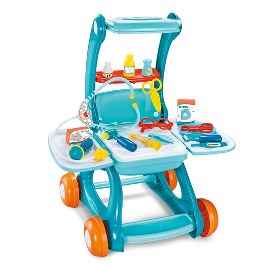 Cogo - Pretend & Play 2-in-1 Doctor Set & Convertible Cart