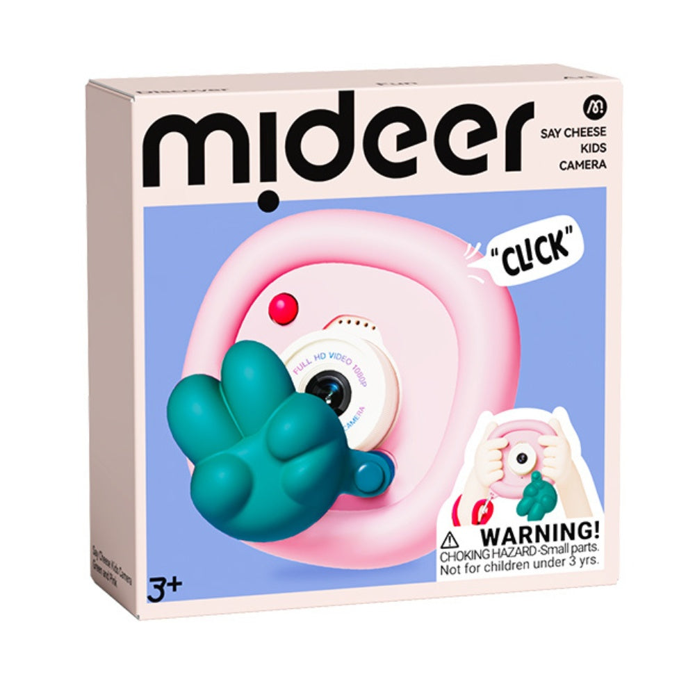 Mideer - Say Cheese Kids Camera - Green and Pink