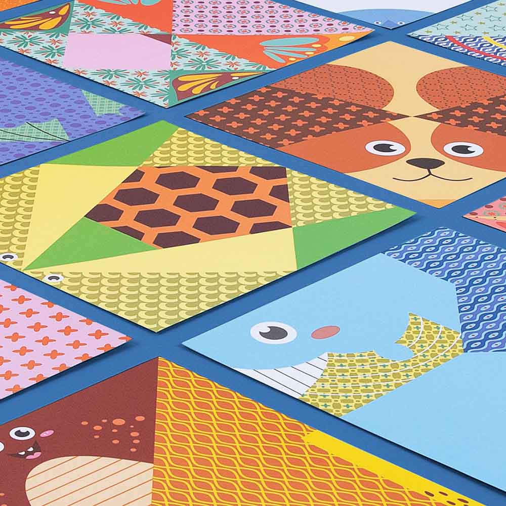 TookyToy - Let's Foldsmart Origami Paper Kit - Animal World