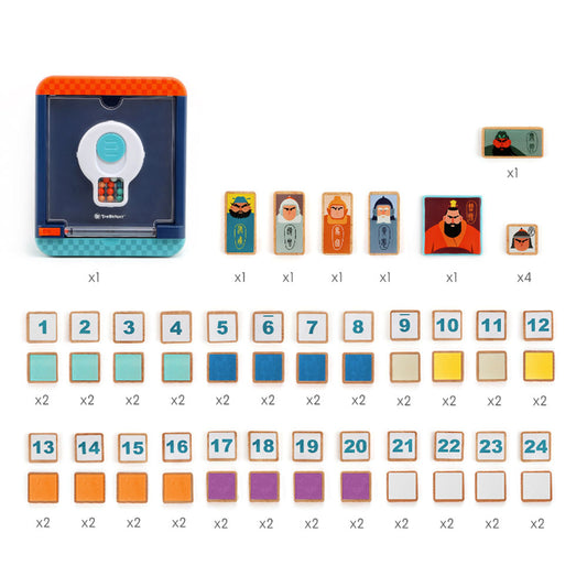 TopBright - Logic Puzzle Game - Sliding Block Brain Teaser for Kids Ages 5+
