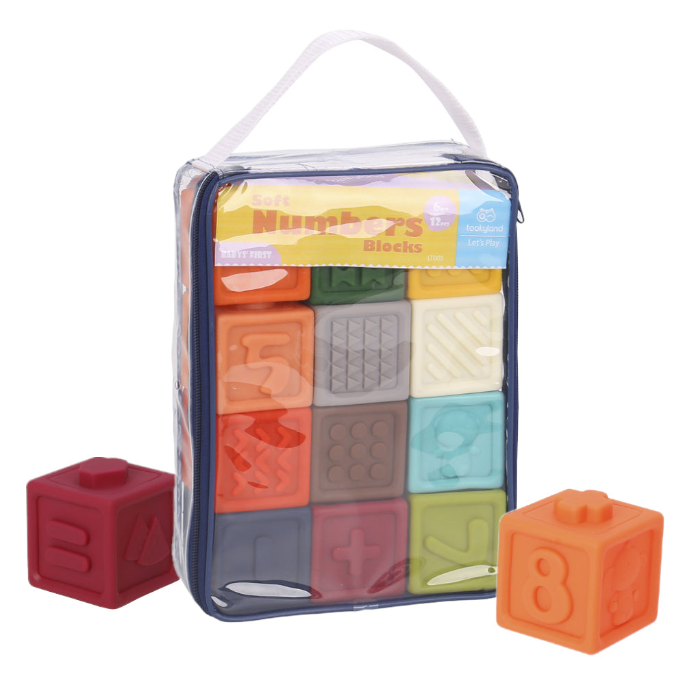 TookyToy - Let's Play - Soft Numbers Blocks Set - Motherhood