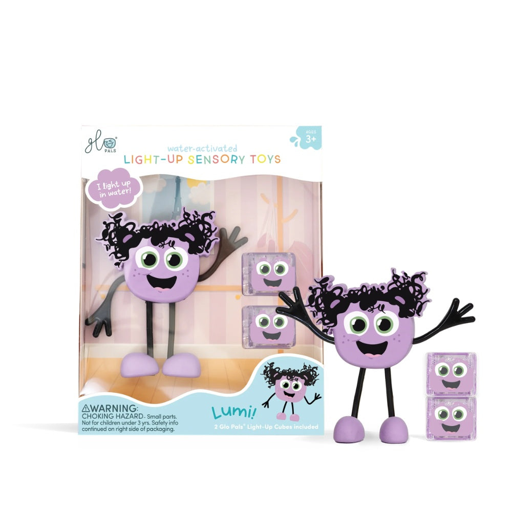 Glo Pals - Water Activated Light-Up Sensory Toys - Lumi