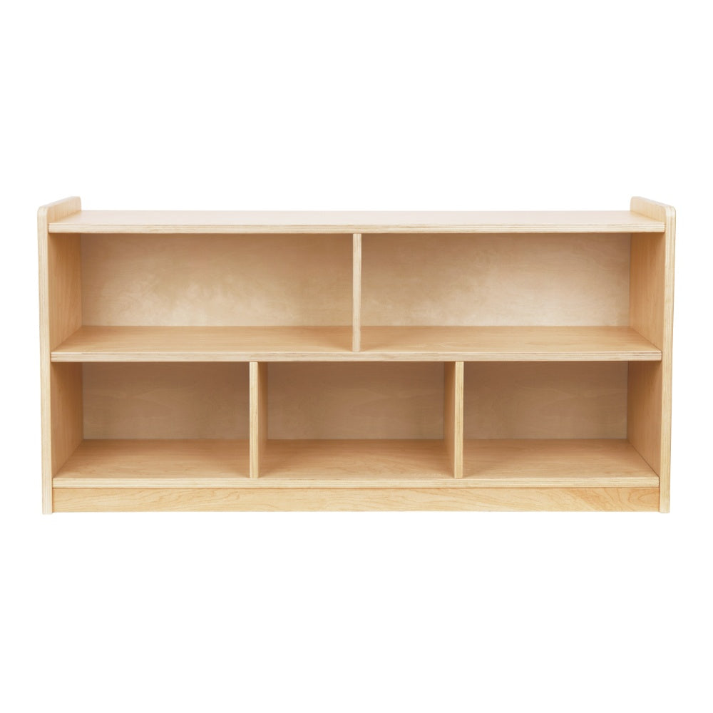 TookyToy - Wooden Shelf and Toy Storage for Kids Room: Plywood 114x60cm