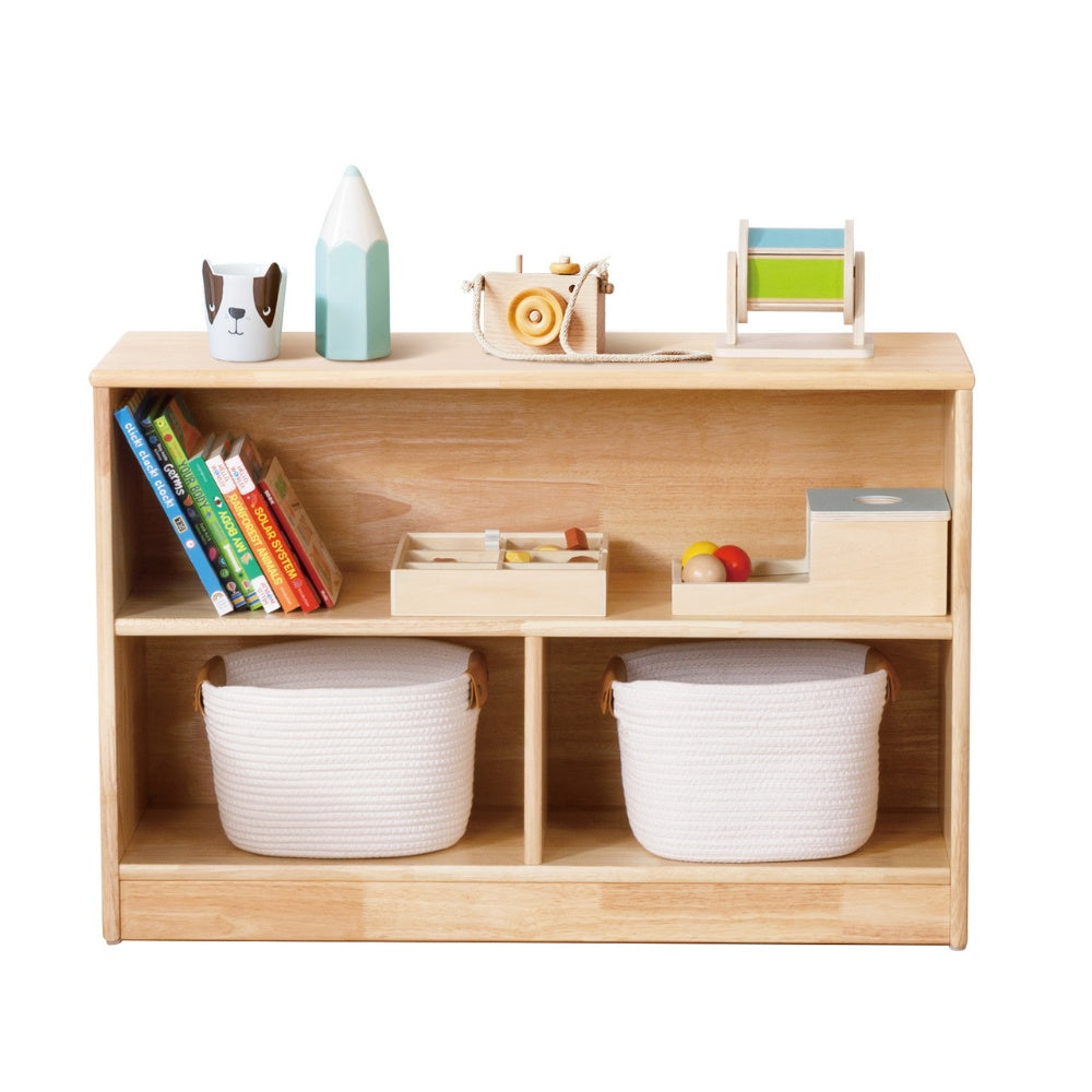 TookyToy - Wooden Shelf and Toy Storage for Kids Room: Rubber wood 60x90cm