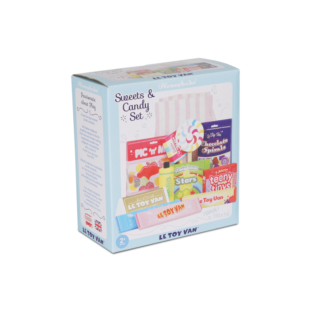 Le Toy Van - Wooden Retro Sweets and Candy Set - 11pcs
