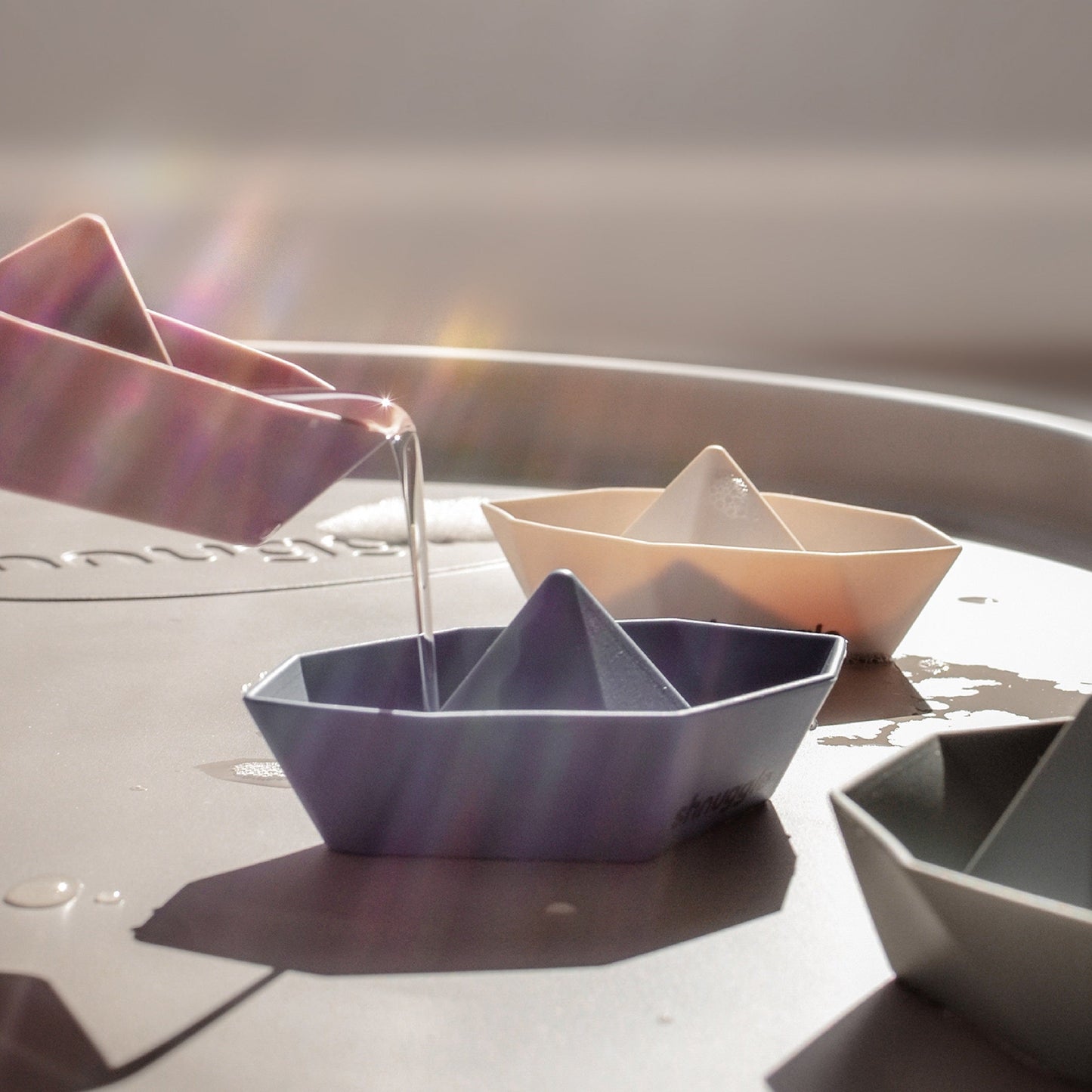 Shnuggle Stack 'n' Sail Silicone Boats - Motherhood