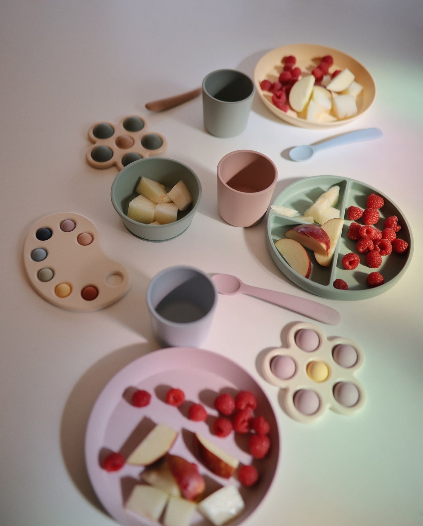 Mushie Dinnerware Fork & Spoon Set - Motherhood