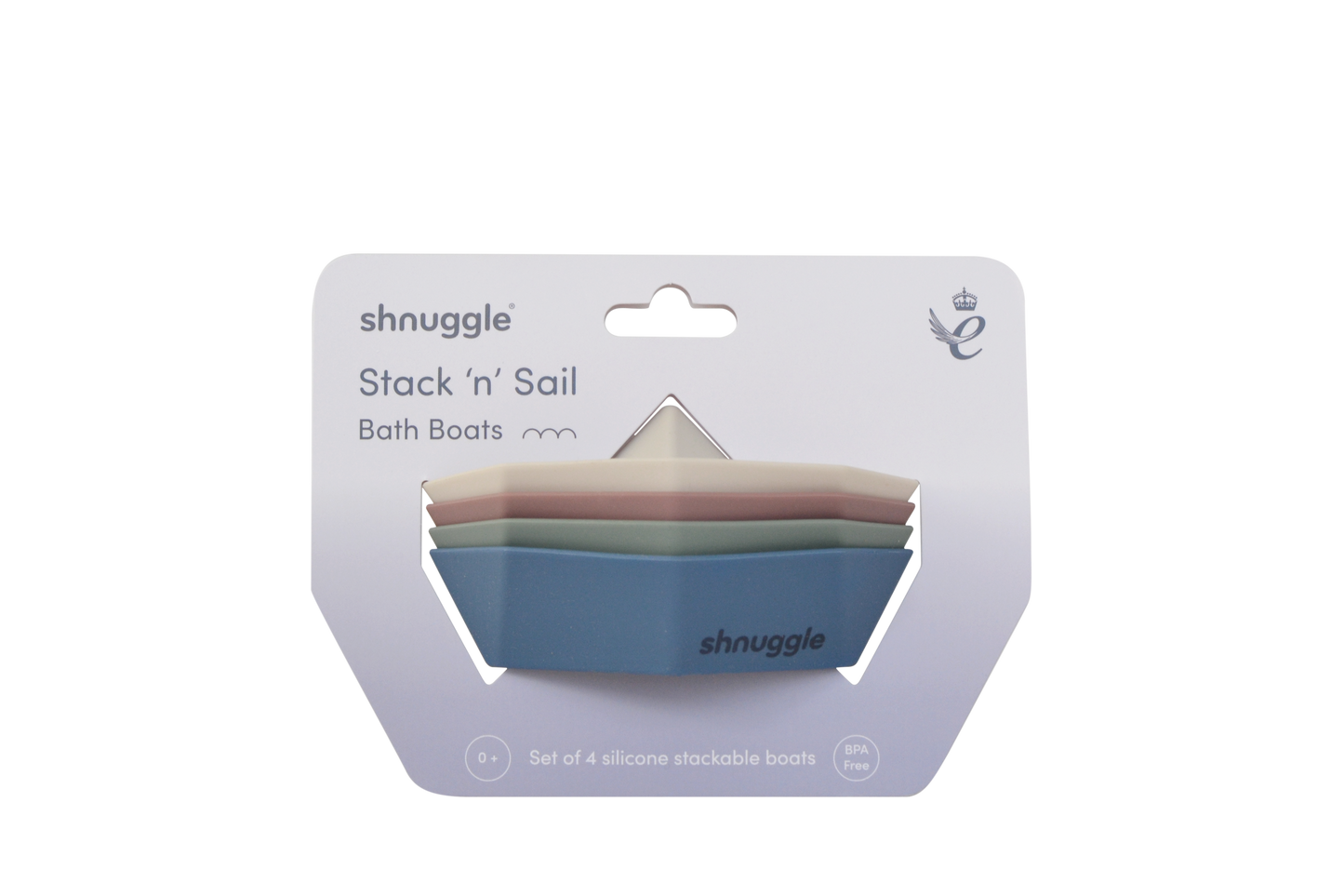 Shnuggle Stack 'n' Sail Silicone Boats - Motherhood