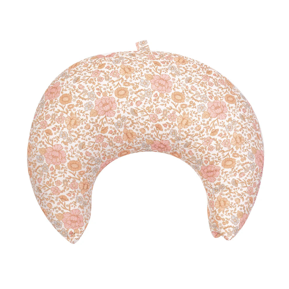 Ava & Bear Dainty Floral Crescent Nursing Cushion - Motherhood