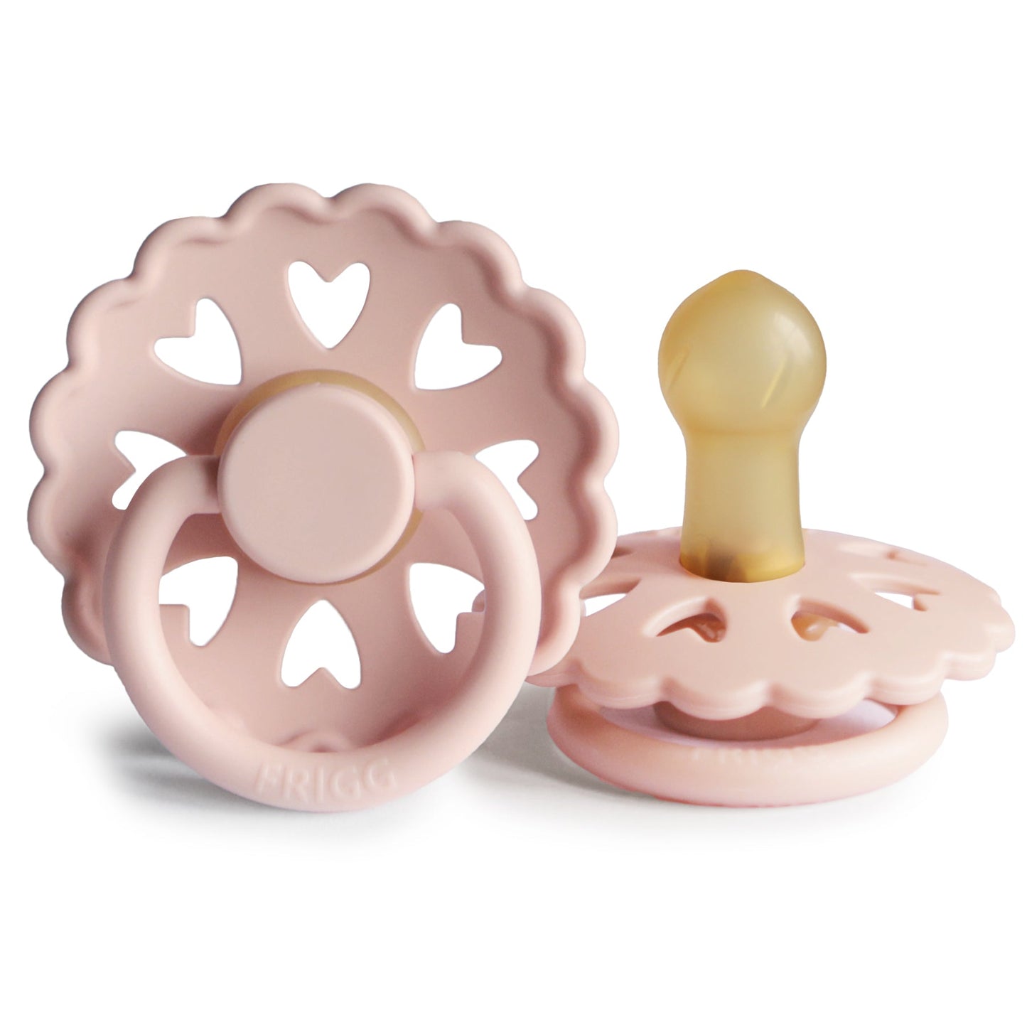 FRIGG Fairytale - Round Latex Pacifier - Little Match Girl (Blush) - Motherhood