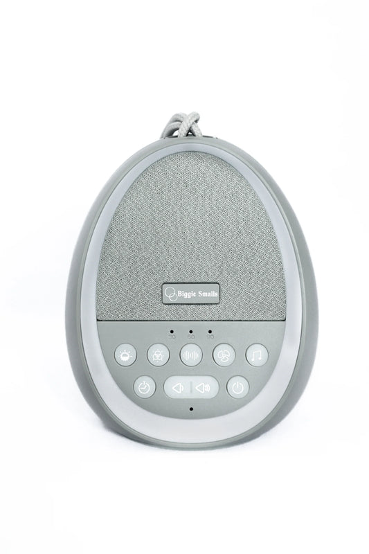 Biggie Smalls White Noise & Night Light | Premium Grey with Travel Pouch Included
