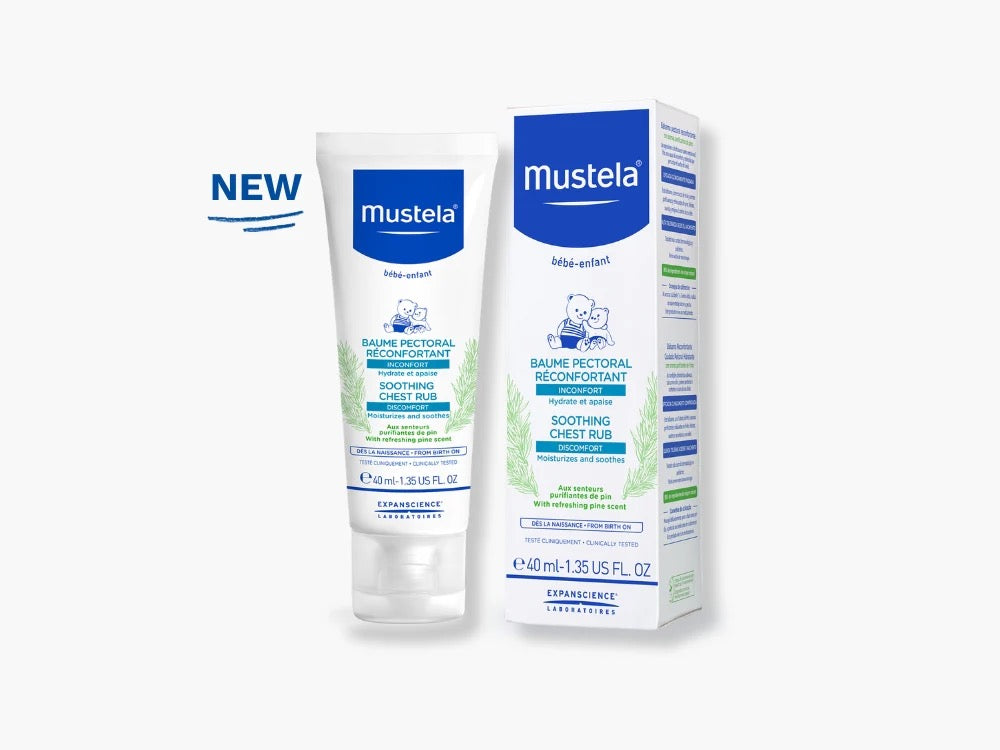 Mustela Soothing Chest Rub 40ml