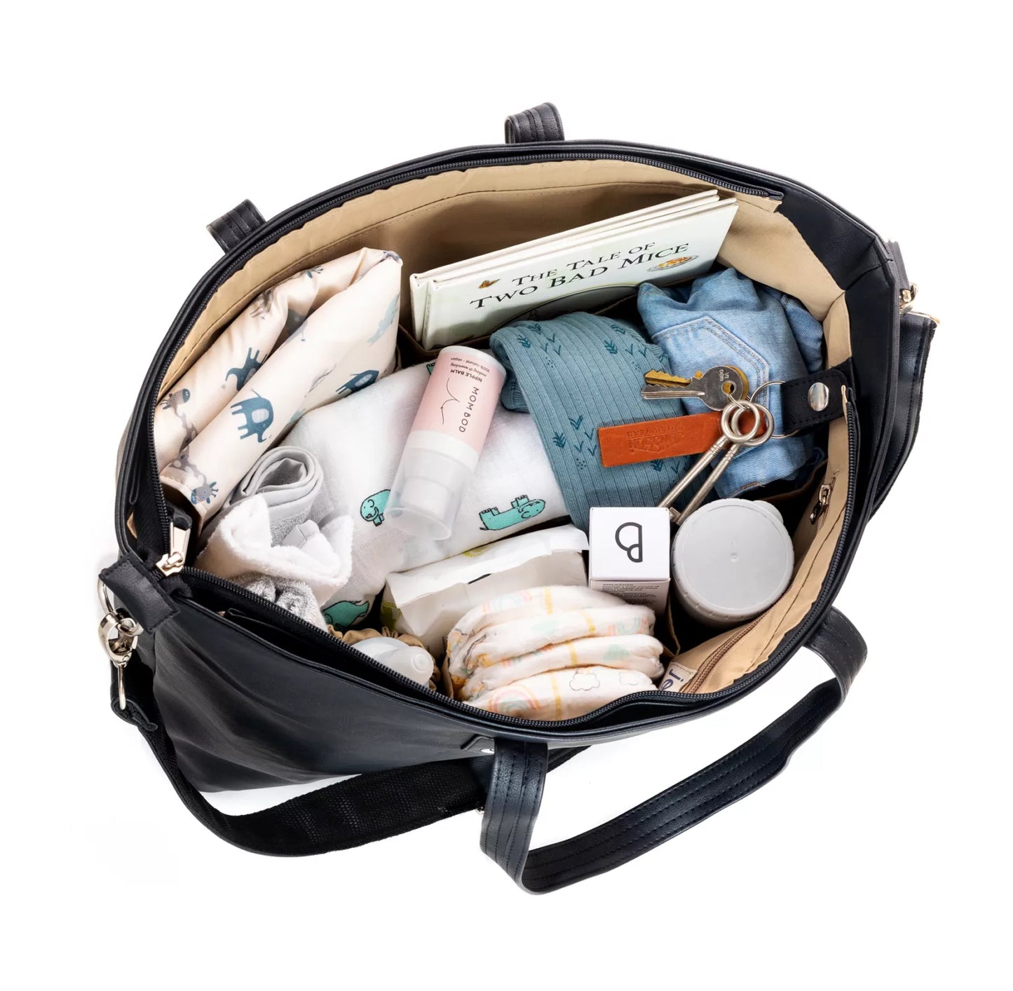 Jeankelly 2 Pocket Faux Leather Shopper - Motherhood