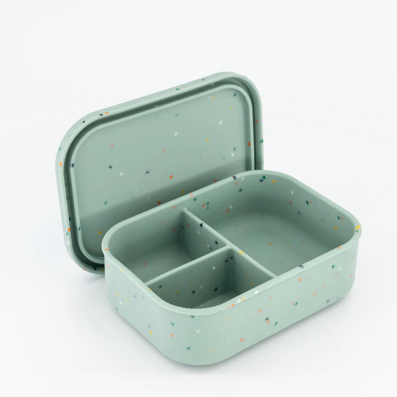 Maccie MunchMate Silicone Bento Lunch Box (3 compartments) - Motherhood