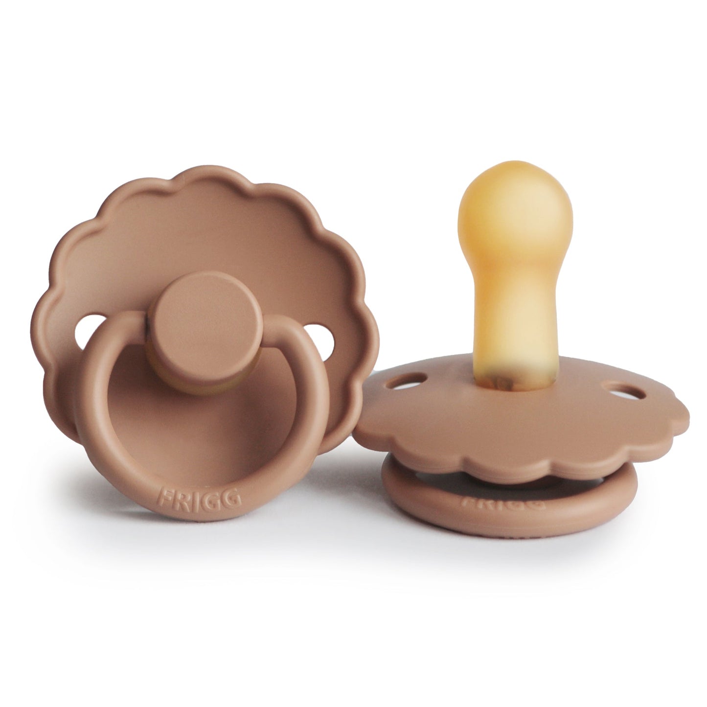 Frigg Daisy - Round Latex Pacifier - Peach Bronze - Motherhood