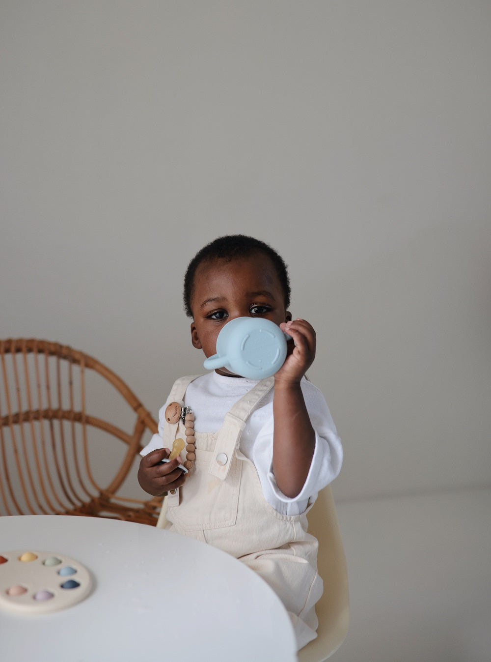 Mushie Silicone Training Cup + Straw (Limited Ed.) - Motherhood