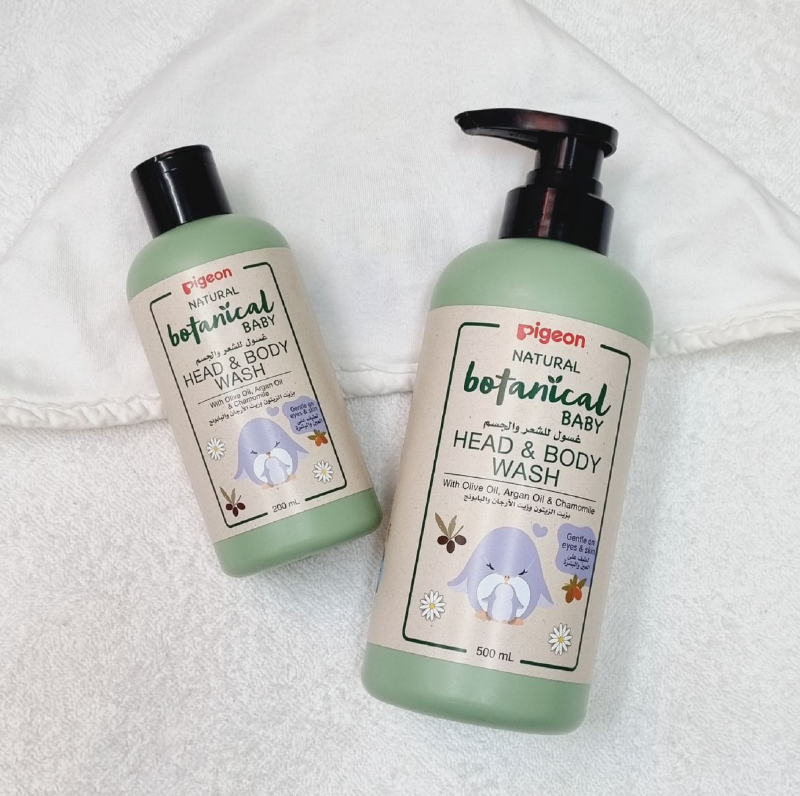 Pigeon - HEAD & BODY WASH NATURAL BOTANICAL | TEAR FREE