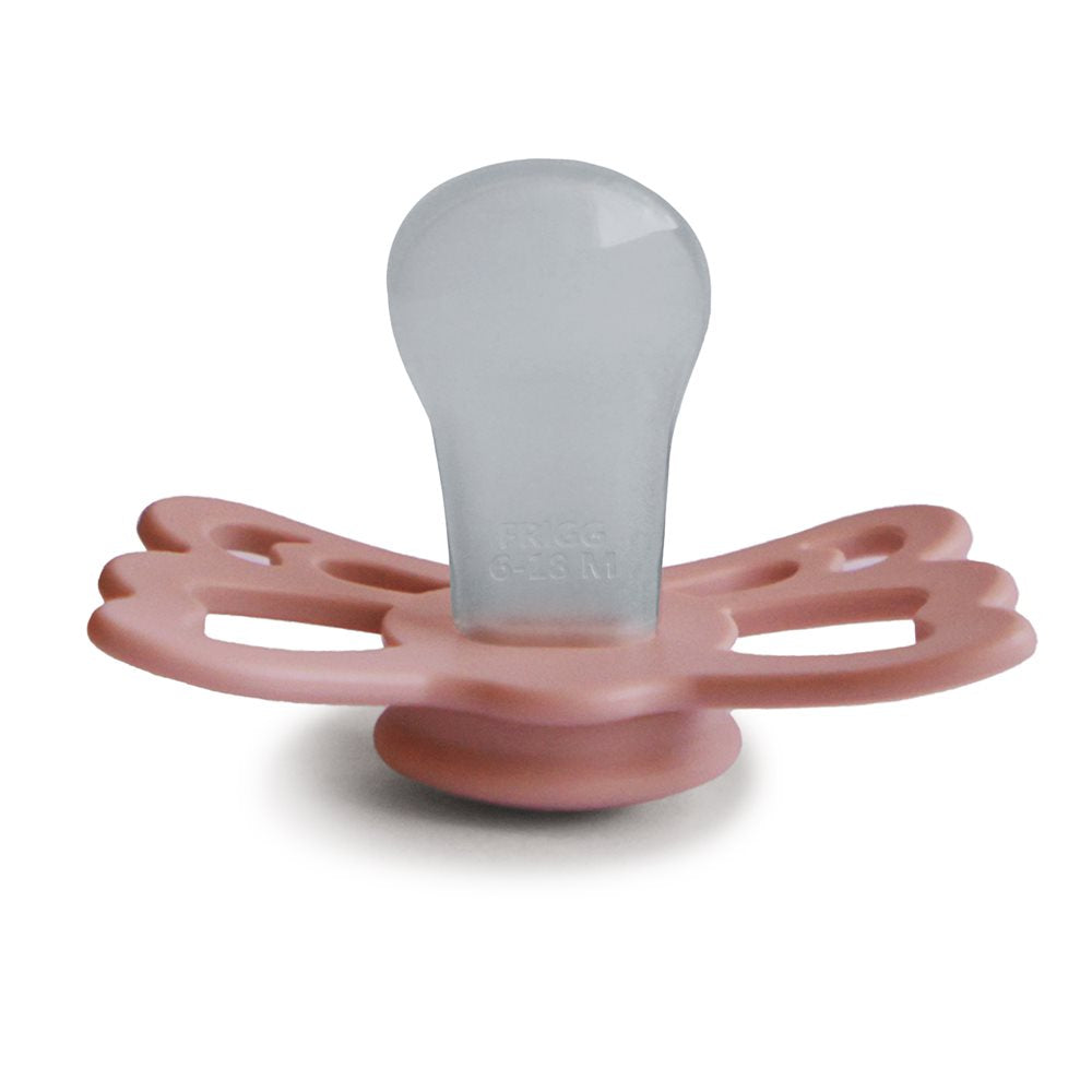 Frigg Butterfly - Anatomical Silicone Pacifier - Pretty In Peach