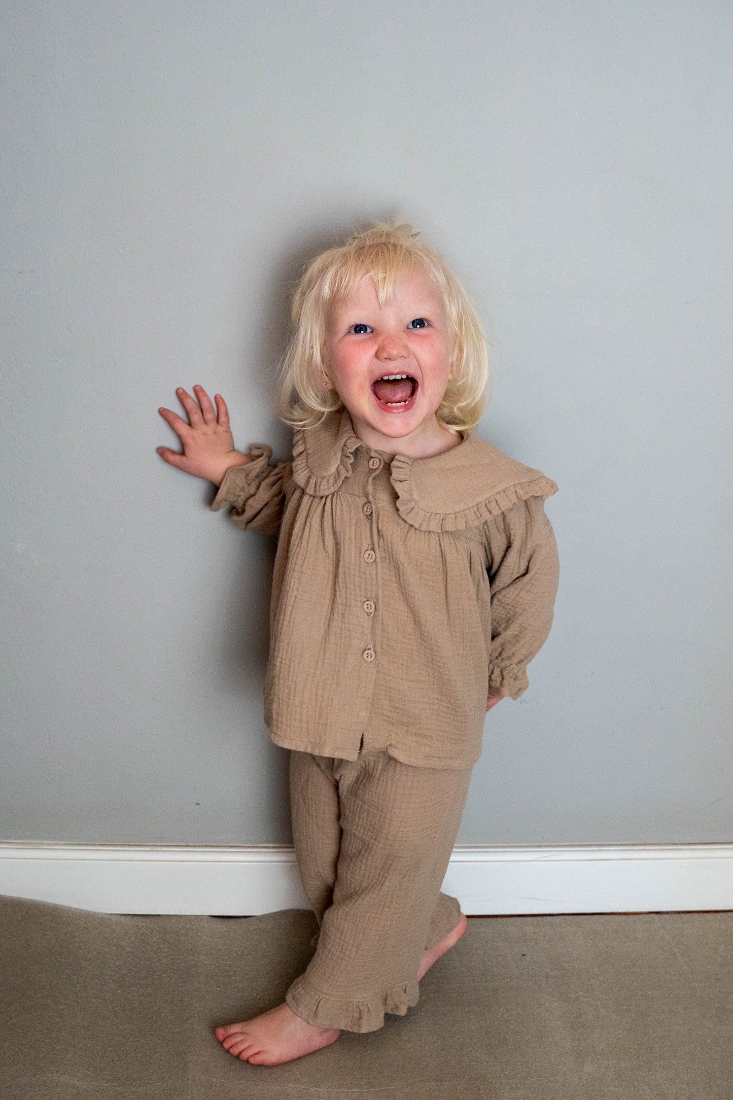 Takara Moon Muslin Girl Outfit - with frill - Motherhood