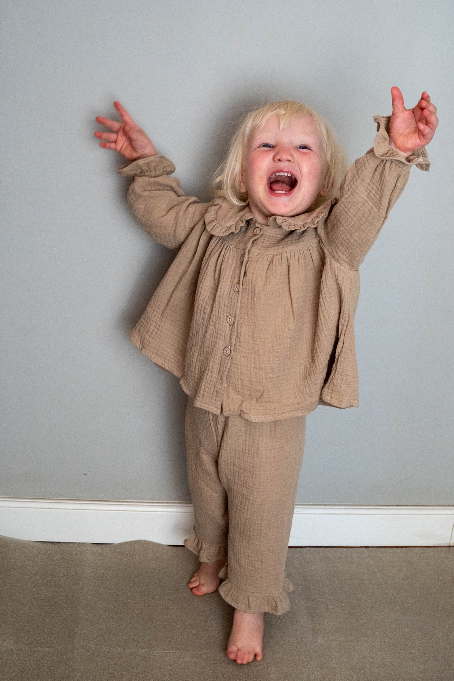 Takara Moon Muslin Girl Outfit - with frill - Motherhood