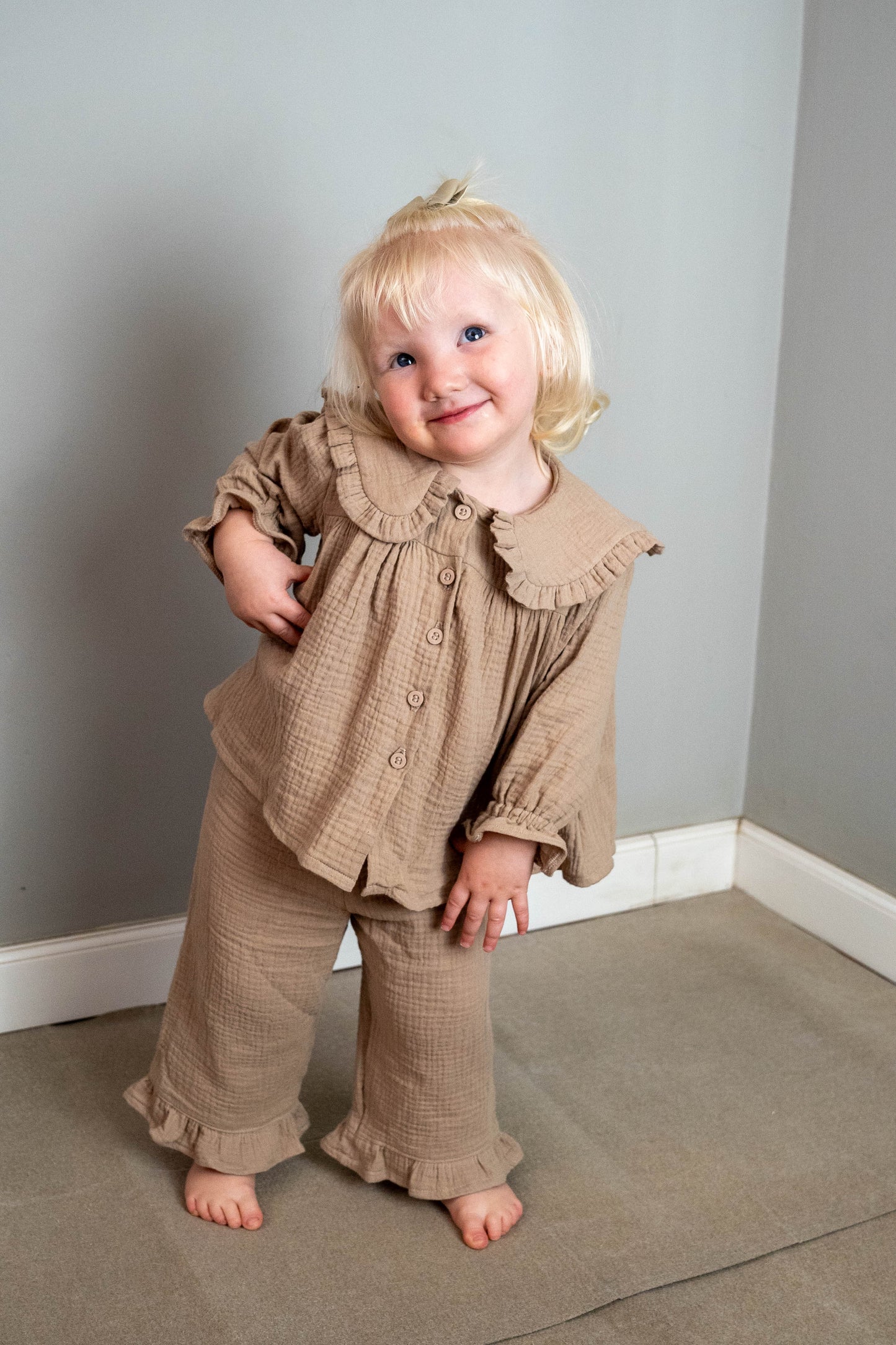 Takara Moon Muslin Girl Outfit - with frill - Motherhood