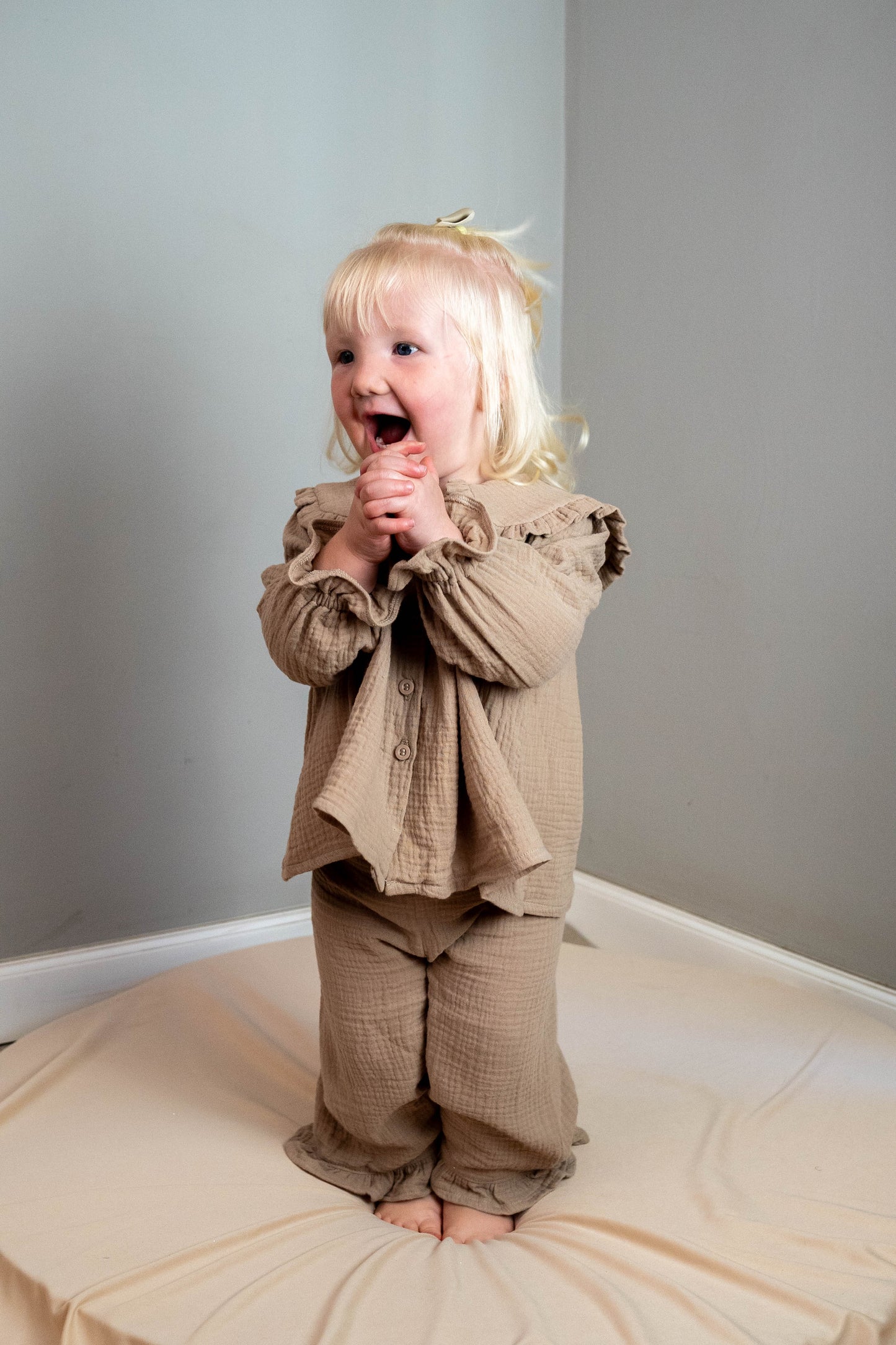 Takara Moon Muslin Girl Outfit - with frill - Motherhood