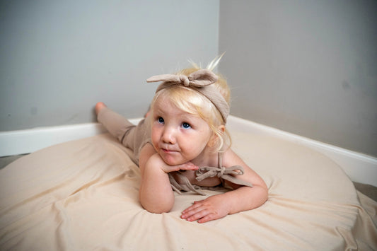 Takara Moon Girl dungaree with bows & headband - Motherhood