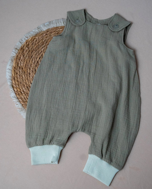 Takara Moon Muslin Boy Dungaree - Motherhood