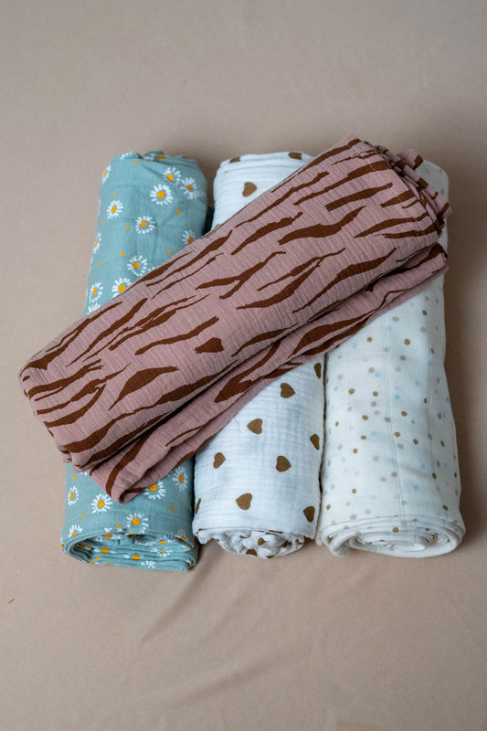 Takara Moon Muslin Blankets - Motherhood