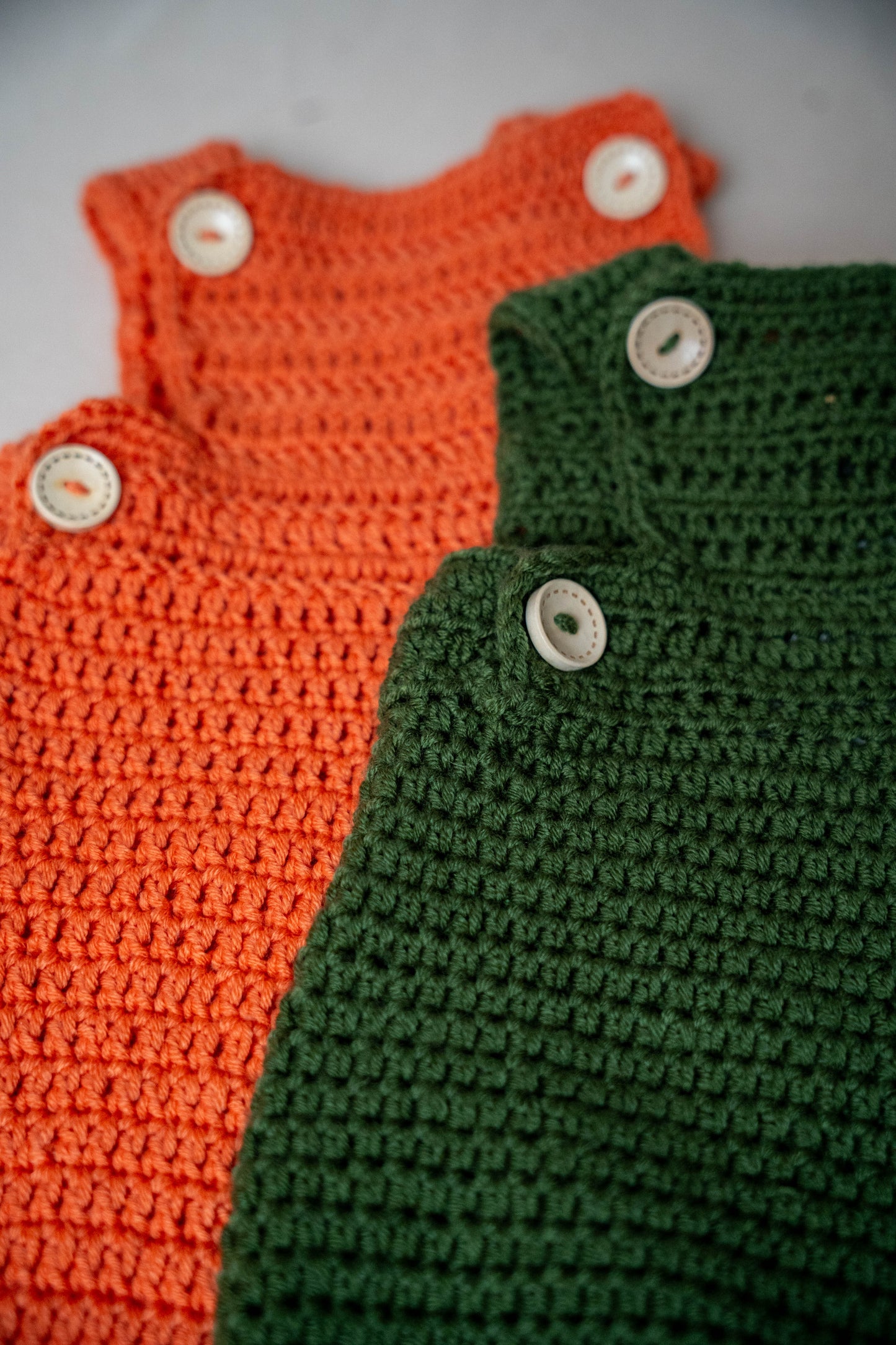 Takara Moon Overside Crochet Dungaree - Motherhood