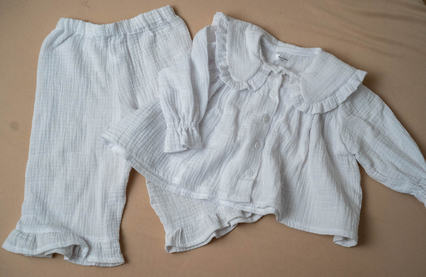 Takara Moon Muslin Girl Outfit - with frill - Motherhood