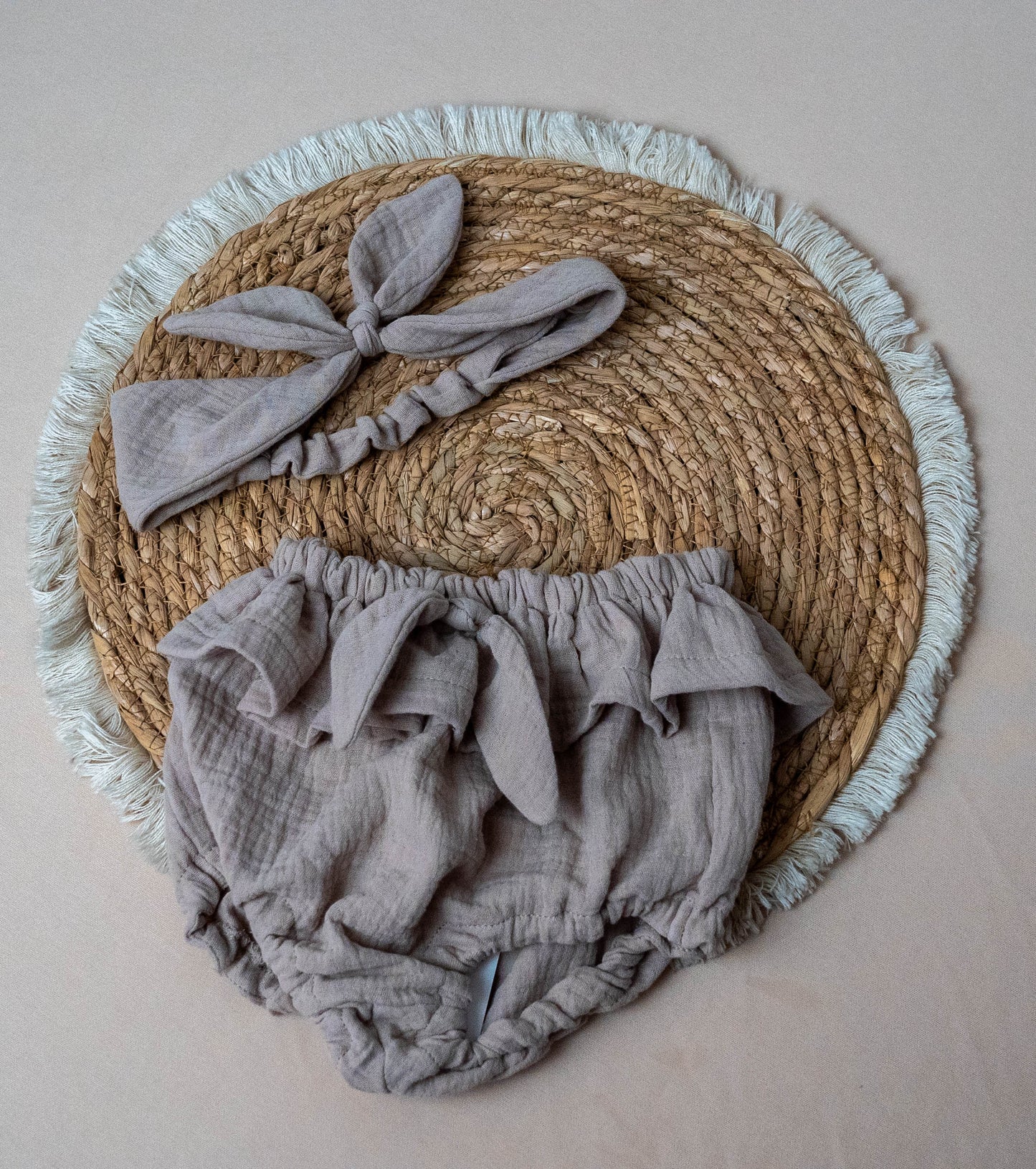Takara Moon Girl ruffle bloomers with headband - Motherhood